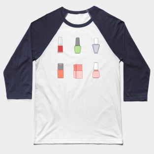 Nail Polish Baseball T-Shirt